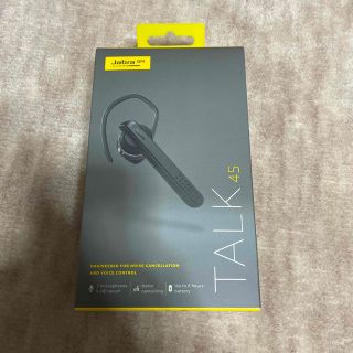 【新品】ウェブ会議ツール　Jabra talk45 ヘッドセット 片耳(ヘッドフォン/イヤフォン)