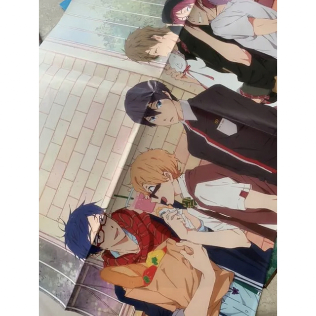 Free! ポスター 七瀬 遙 橘 真琴 松岡 凛 竜ヶ崎 怜 葉月 渚