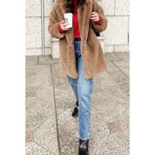 sheller 新品・未使用タグ付き FOXファーステップショートコート 商品