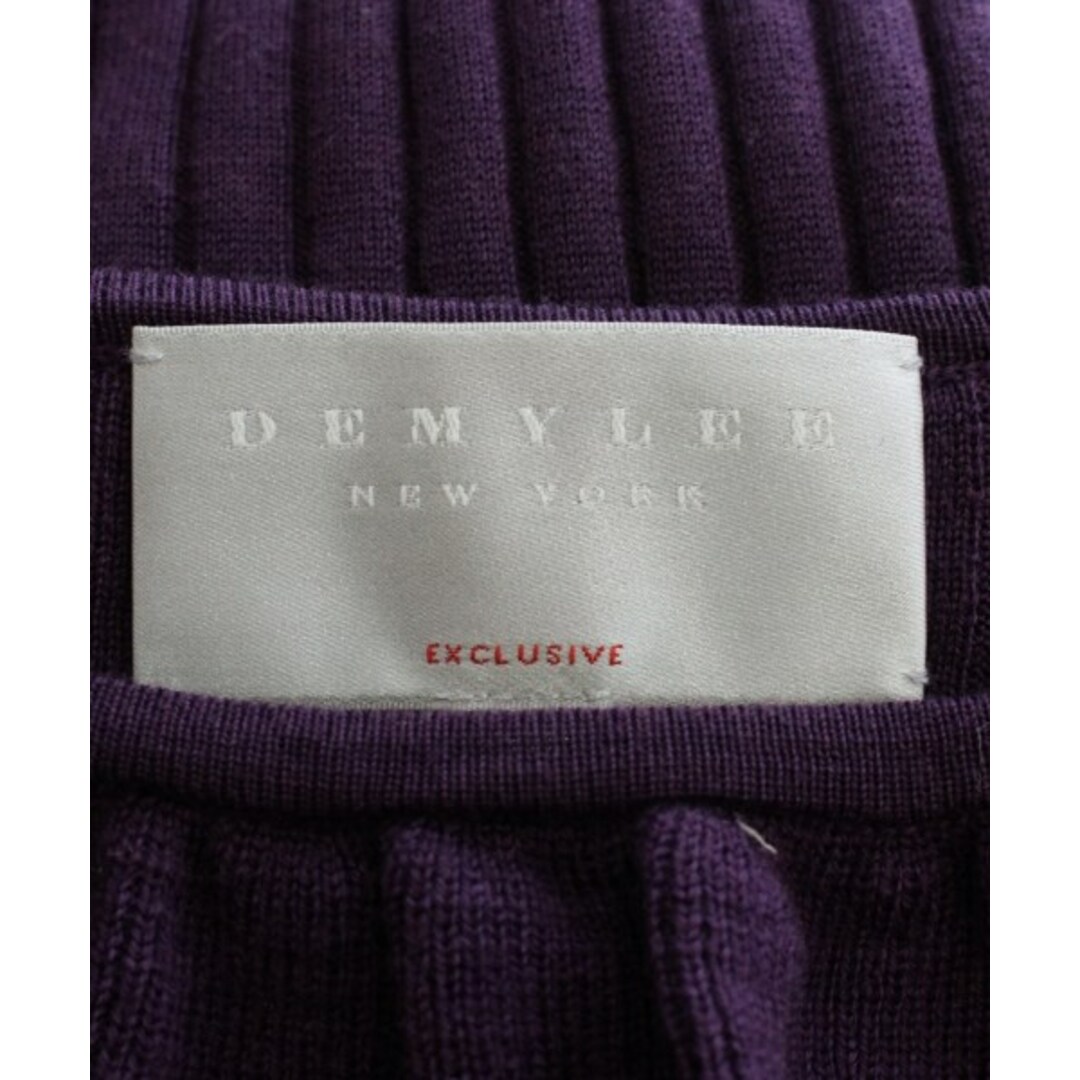 DEMYLEE デミリー ニット・セーター XS 紫