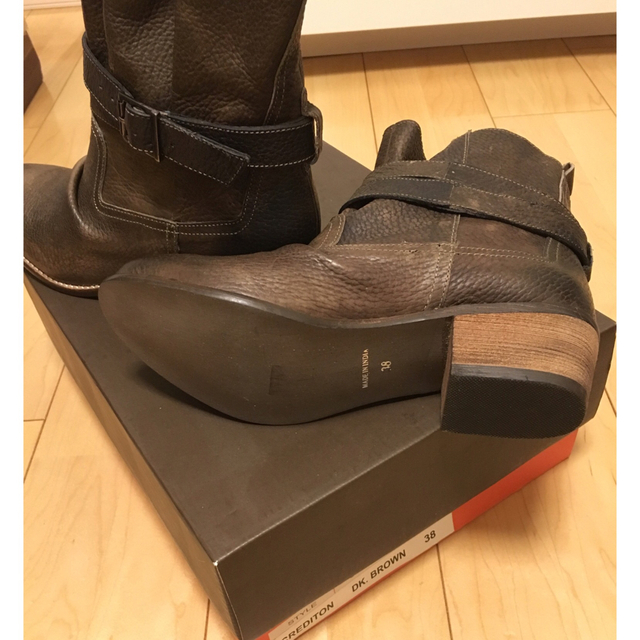 JOURNAL STANDARD(ジャーナルスタンダード)の☆REENE☆新品☆本革ストラップブーツ レディースの靴/シューズ(ブーツ)の商品写真
