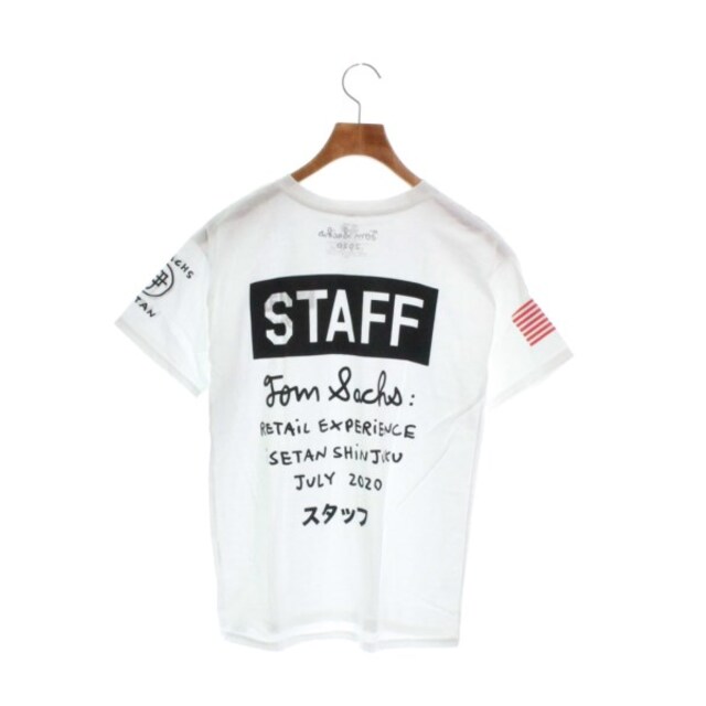 春夏ポケットTom Sachs トムサックス Tシャツ・カットソー XS 白x黒等