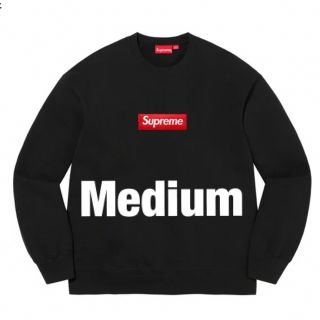 シュプリーム(Supreme)のM Supreme Box Logo Crewneck ボックスロゴ(スウェット)