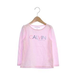 カルバンクライン(Calvin Klein)のCALVIN KLEIN カルバンクライン Tシャツ・カットソー 5 ピンク 【古着】【中古】(Tシャツ/カットソー)