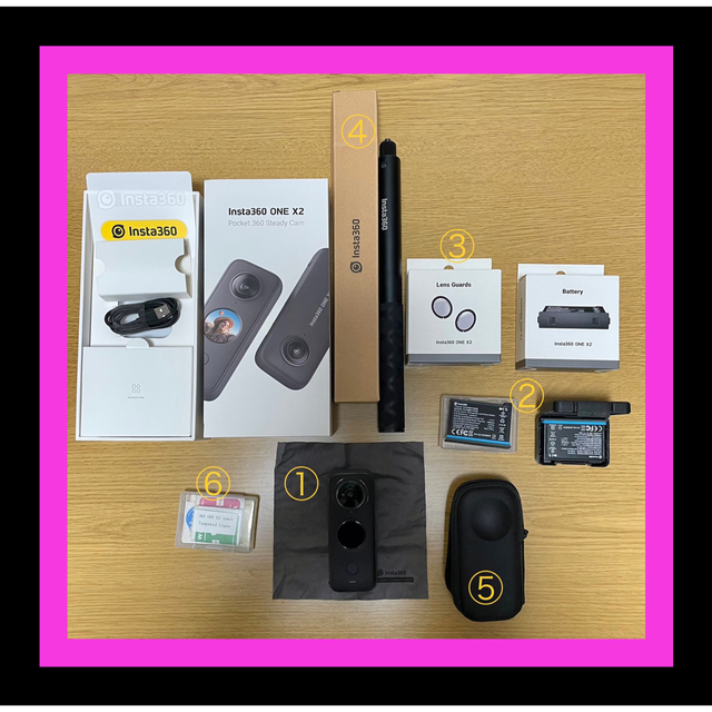 insta360 one x2 全て純正品！付属品多数！ - jambiprimacoal.co.id