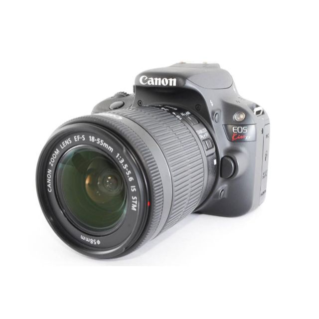 ★美品 Canon キャノン EOS Kiss X7 手振れ補正 STM レンズ