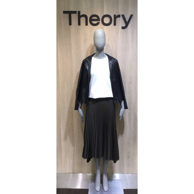 Theory - Theory 21ss フード付きレザージャケットの通販 by yu Theory - Theory 21ss フード付きレザージャケットの通販 by yu