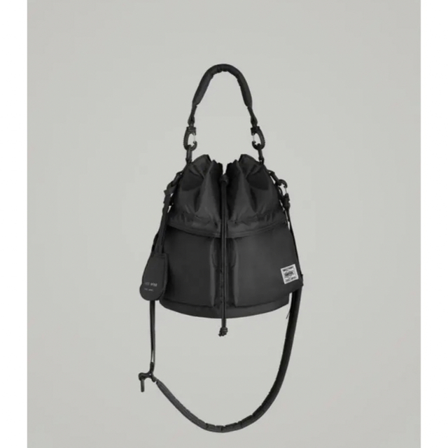 全てのアイテム HYKE HYKE 黒 SMALL BAG TOOL 2WAY PORTER ショルダーバッグ