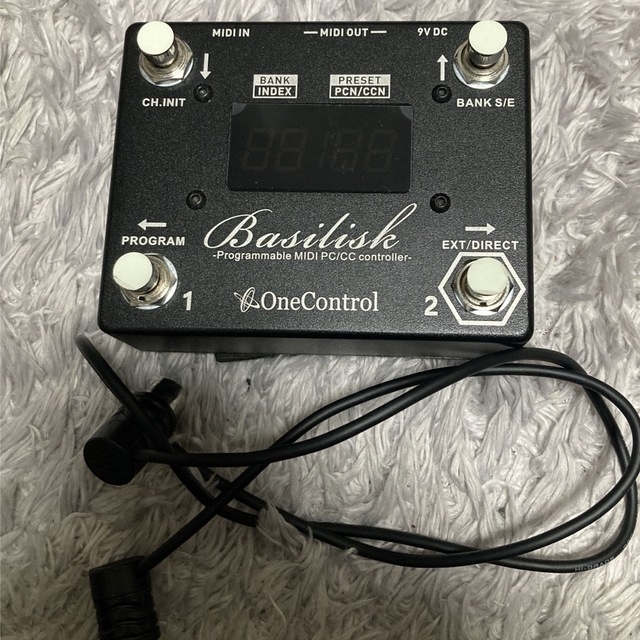 割30% 【ケーブル付】Basilisk - One Control MIDI エフェクター PRIMAVARA