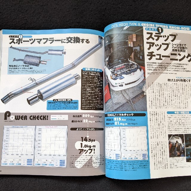 ホンダ　インテグラ　チューニング&ドレスアップガイド　タイプR　パーツカタログ エンタメ/ホビーの雑誌(車/バイク)の商品写真