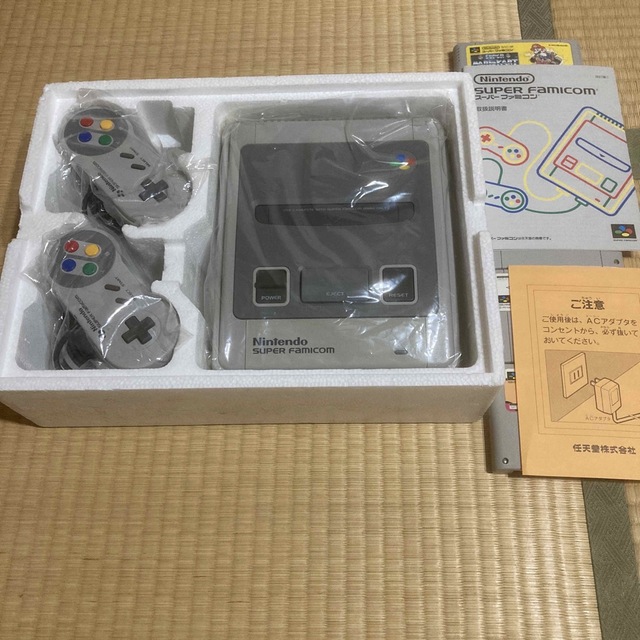 スーパーファミコン - スーパーファミコン本体とソフト5本セットの通販