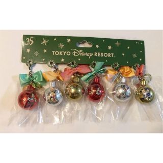 ディズニー(Disney)のクリスマスチャーム6点セット(チャーム)