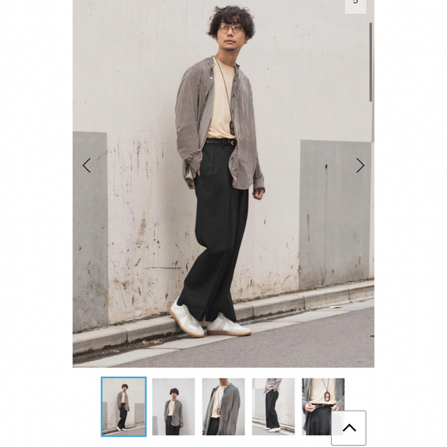 MARKAWARE 2022AW DOUBLE PLEATED TROUSERS | ofa.sg