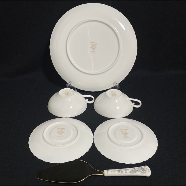 Noritake(ノリタケ)の【未使用品】ノリタケ　カリフパレス  カップ＆ソーサー　プレート　ケーキサーバー インテリア/住まい/日用品のキッチン/食器(食器)の商品写真