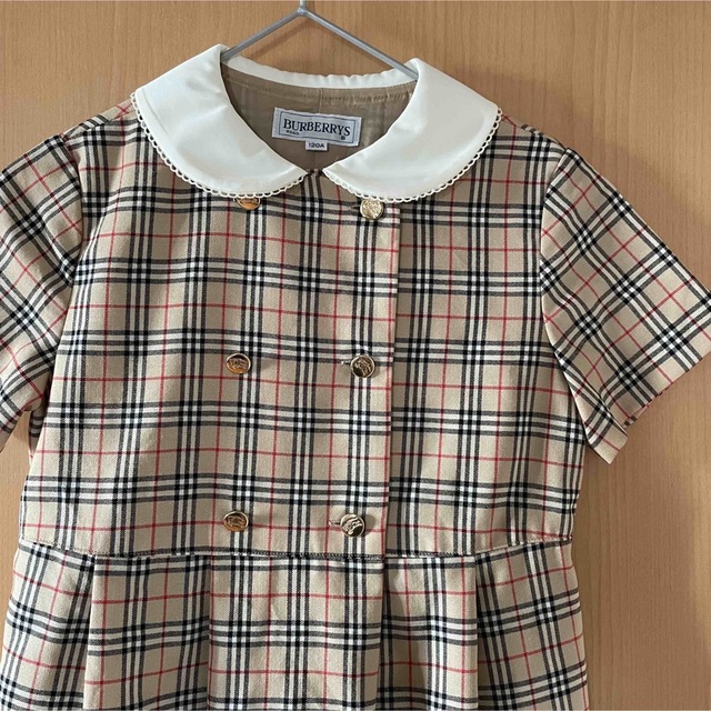 BURBERRY(バーバリー)のバーバリー❤︎チェック フォーマル ワンピース 120 キッズ/ベビー/マタニティのキッズ服女の子用(90cm~)(ワンピース)の商品写真