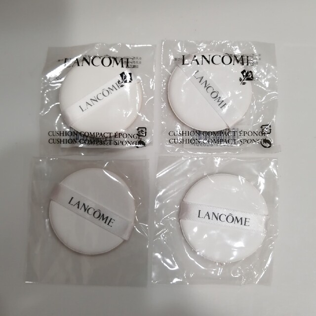 LANCOME(ランコム)のランコム　クッションファンデ用パフ　4個セット コスメ/美容のメイク道具/ケアグッズ(パフ・スポンジ)の商品写真