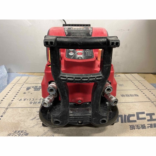 良品 低騒音マックス☆高圧常圧AK-HL1270E2エアコンプレッサー☆工具