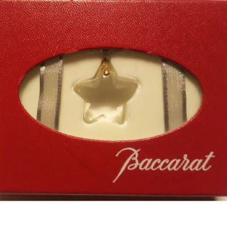 バカラ(Baccarat)の訳あり バカラ 星 クリア チョーカー(ネックレス)