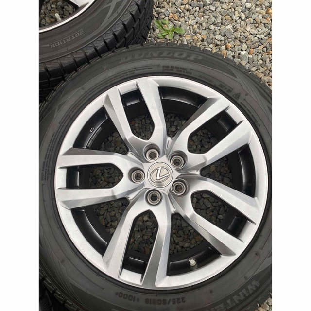 レクサスNXアルミホイール。18×7.5J OFF+35 PCD114.3/5穴