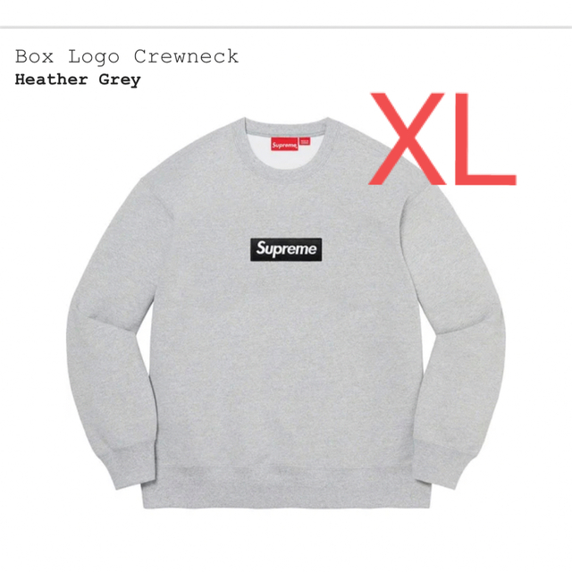 中古】 Supreme Box Logo Crewneck XL Cardinal ecousarecycling.com