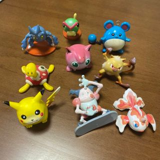 ニンテンドウ(任天堂)のポケモンフィギュア　9体(キャラクターグッズ)