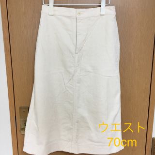 ユニクロ(UNIQLO)のUNIQLO コーデュロイスカート ウエスト70cm(ロングスカート)