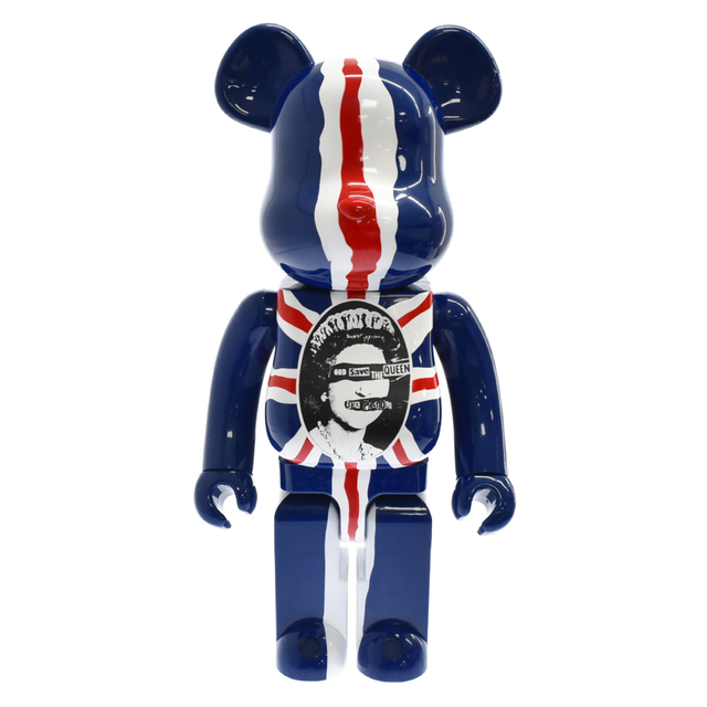 MEDICOM TOY メディコムトイ BE@RBRICK Sex Pistols 1000% Version2 ベアブリック セックスピストルズ バージョン2 フィギュア 人形 ネイビー