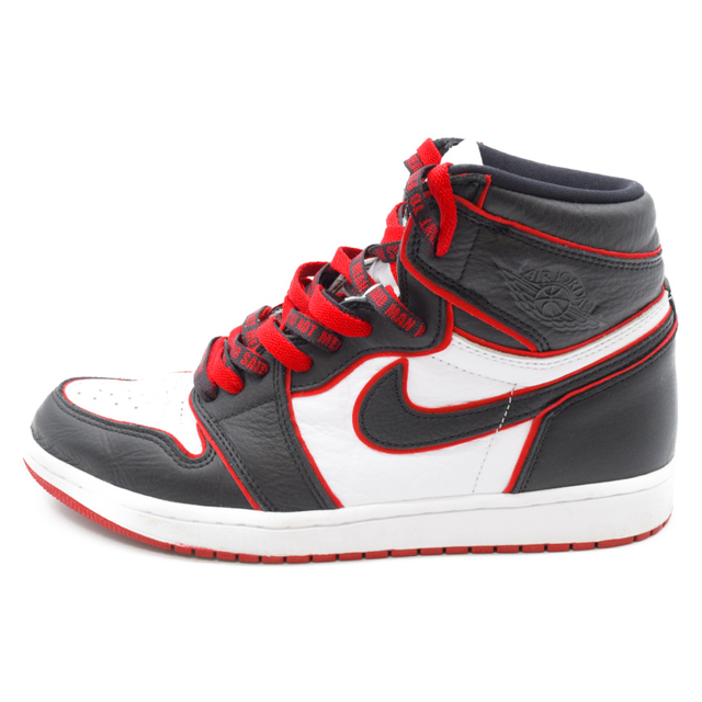 NIKE ナイキ AIR JORDAN 1 RETRO HIGH OG BLOODLINE　エアジョーダン ワン レトロ ハイカット スニーカー　ブラッドライン　ブラック/ホワイト 555088-062