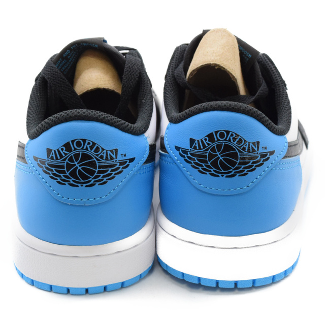 NIKE ナイキ WMNS Air Jordan 1 Low OG Black and Dark Powder Blue/UNC ウィメンズ  エアジョーダン1 ロー ローカットスニーカー ブラック/ブルー CZ0775-104