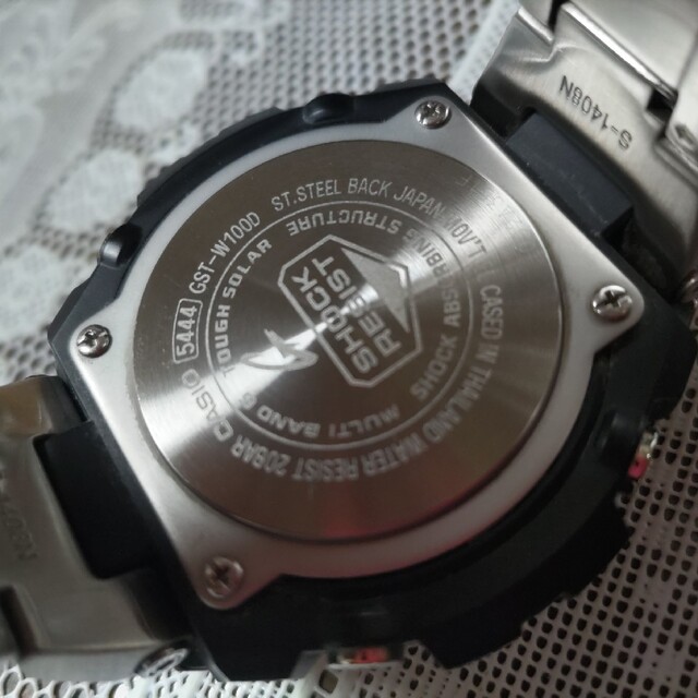 G-SHOCK - メンズ時計 G-SHOCK GST-w100D-1A4ER 電波ソーラーの通販 by ...