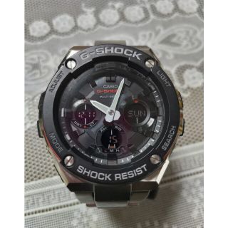 ジーショック(G-SHOCK)のメンズ時計　G-SHOCK GST-w100D-1A4ER 電波ソーラー(腕時計(アナログ))