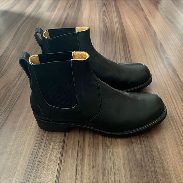 A&S new chelseaboots 25.5 黒 美品-