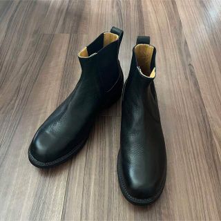 A&S new chelseaboots 25.5 黒 美品-