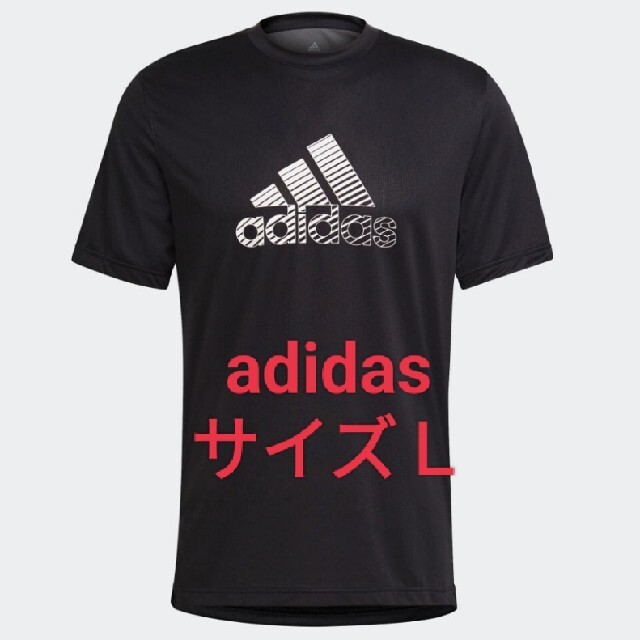 adidas(アディダス)の【新品/送料込】adidas  ワークアウト ロゴTシャツ メンズのトップス(Tシャツ/カットソー(半袖/袖なし))の商品写真