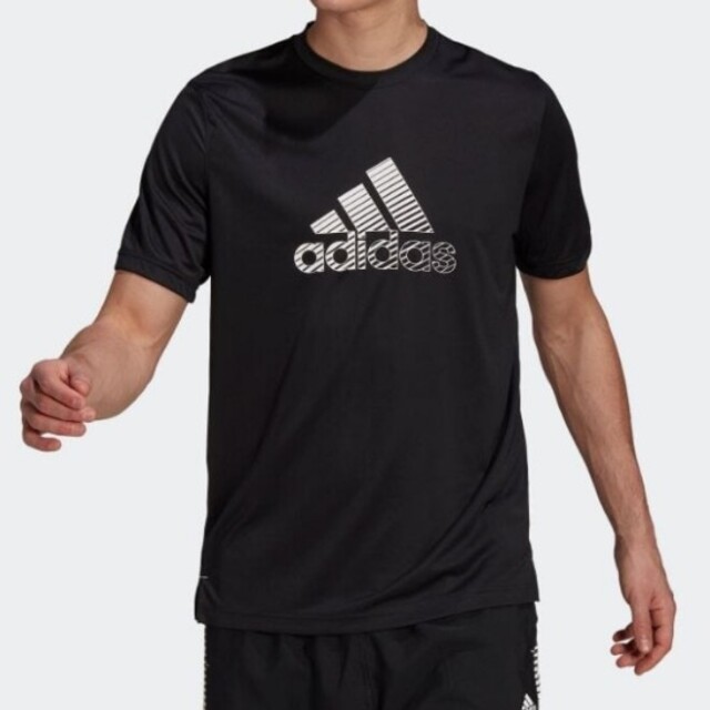 adidas(アディダス)の【新品/送料込】adidas  ワークアウト ロゴTシャツ メンズのトップス(Tシャツ/カットソー(半袖/袖なし))の商品写真