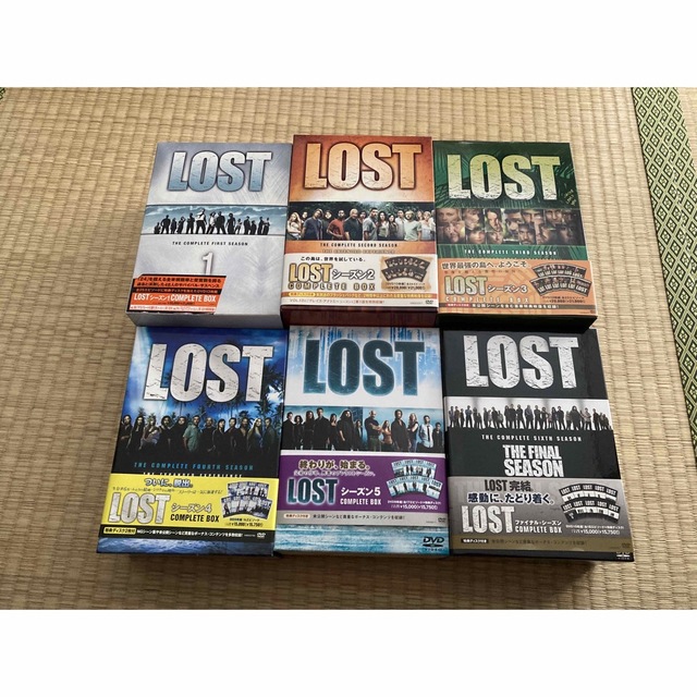 LOST DVD COMPLETE BOX