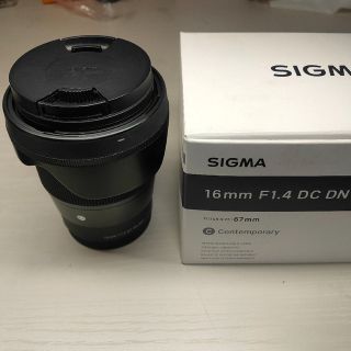 シグマ(SIGMA)の【専用商品】SIGMA 16mm F1.4 DC DN  Sony Eマウント(レンズ(単焦点))