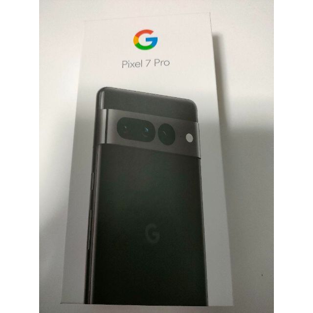 Google Pixel(グーグルピクセル)のPixel7pro 256gb ブラック スマホ/家電/カメラのスマートフォン/携帯電話(スマートフォン本体)の商品写真