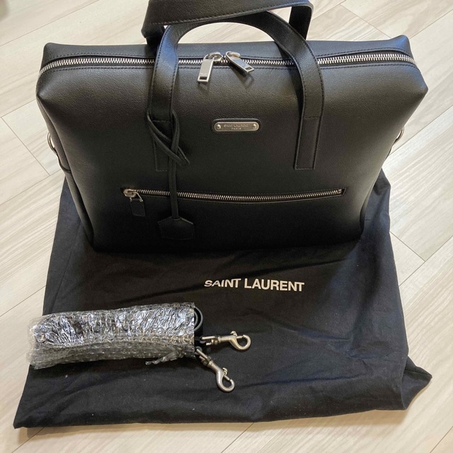 限定特価即納可能 サンローラン SAINT LAUREN 黒 ビジネスバッグ 新品