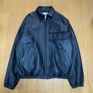 コモリ(COMOLI)のBOWWOW GAMES LEATHER HARRINGTON JACKET(レザージャケット)