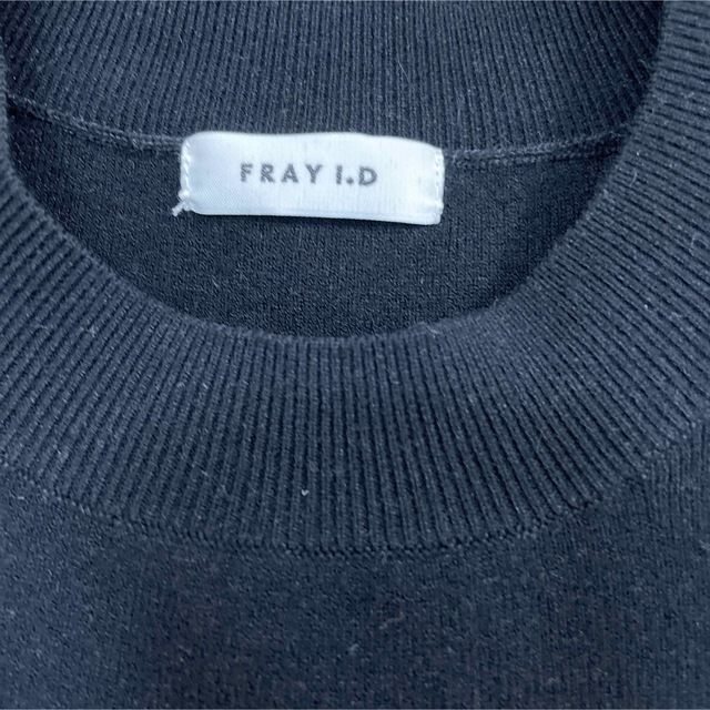FRAY I.D(フレイアイディー)のWTさま専用FRAY I.D  プリーツ楊柳シフォンニットプルオーバー レディースのトップス(ニット/セーター)の商品写真