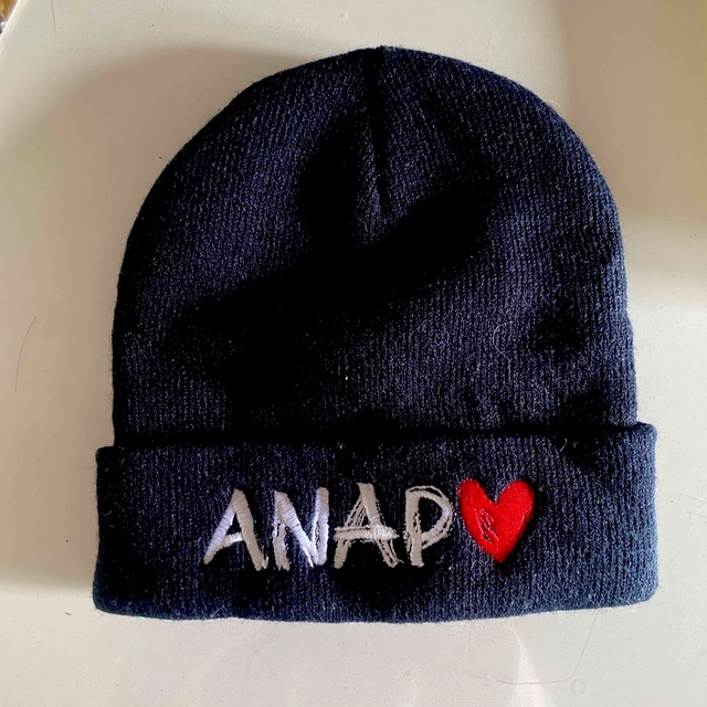 ANAP(アナップ)のアナップニット帽 レディースの帽子(ニット帽/ビーニー)の商品写真