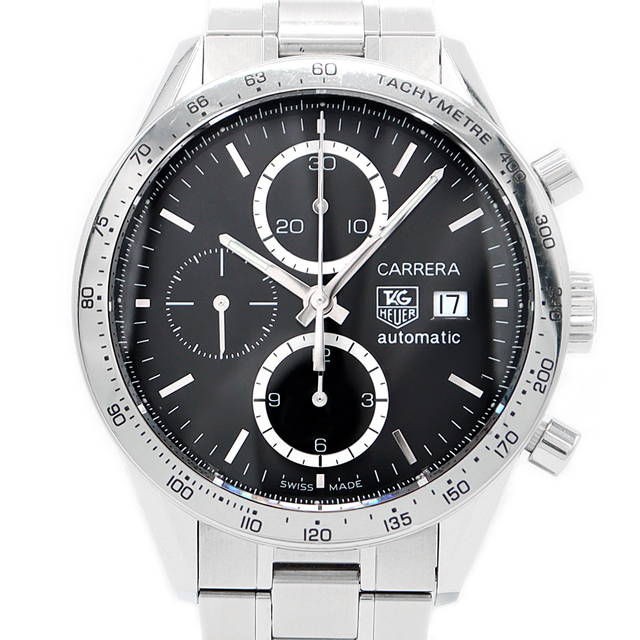 【日本製】 Heuer TAG - Heuer TAG タグホイヤー 自動巻き【6ヶ月保証】【腕時計】【中古】 メンズ ステンレス SS ブラック 黒 デイト BA0786 CV2016-0 クロノグラフ キャリバー16 カレラ 腕時計(アナログ) 【日本製】 Heuer TAG - Heuer TAG タグホイヤー 自動巻き【6ヶ月保証】【腕時計】【中古】 メンズ ステンレス SS ブラック 黒 デイト BA0786 CV2016-0 クロノグラフ キャリバー16 カレラ 腕時計(アナログ)