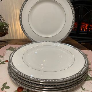 ウェッジウッド(WEDGWOOD)のウェッジウッド  ユーランダー　コントラスト　27cm ディナープレート　6枚(食器)