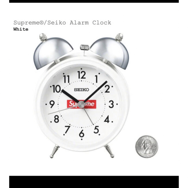Supreme(シュプリーム)のSupreme®/Seiko Alarm Clock インテリア/住まい/日用品のインテリア小物(置時計)の商品写真
