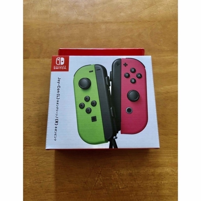 Nintendo Switch(ニンテンドースイッチ)のJoy-Con(L) ネオングリーン/(R) ネオンピンク エンタメ/ホビーのゲームソフト/ゲーム機本体(その他)の商品写真