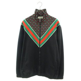 クリーニング GUCCI GG スター ジップ ニット M ブラック ボンバー