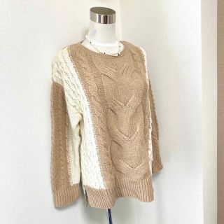 スコットクラブ ざっくりニット ニット/セーター(レディース)の通販 26 ... 専用 新品 スコットクラブ【ample】トップス ニット