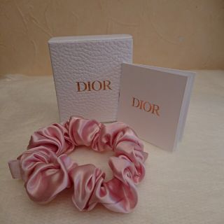 ディオール(Dior)のDIOR  ノベルティ シルクシュシュ(ヘアゴム/シュシュ)