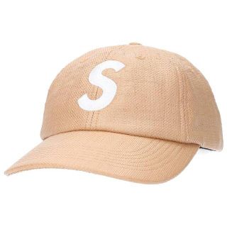 シュプリーム(Supreme)のシュプリーム 22SS Raffia S Logo 6-Panel Sロゴ6パネルキャップ メンズ(帽子)